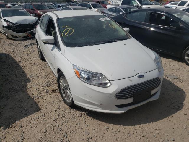 1FADP3R42EL161868 - 2014 FORD FOCUS BEV WHITE photo 1