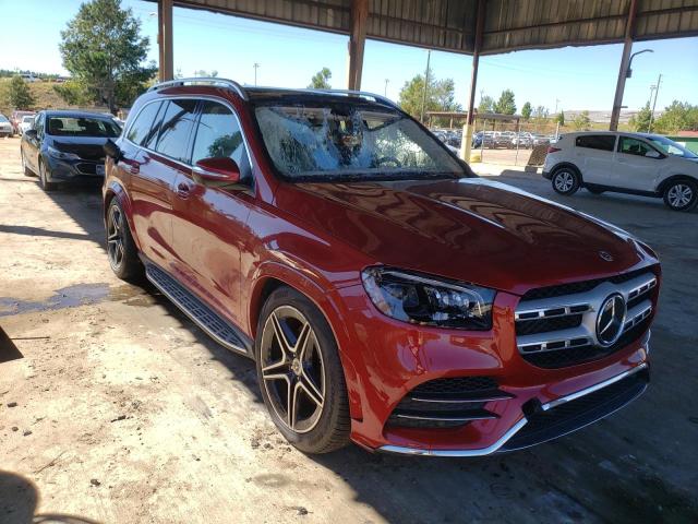 4JGFF8GE9MA391332 - 2021 MERCEDES-BENZ GLS 580 4M RED photo 1