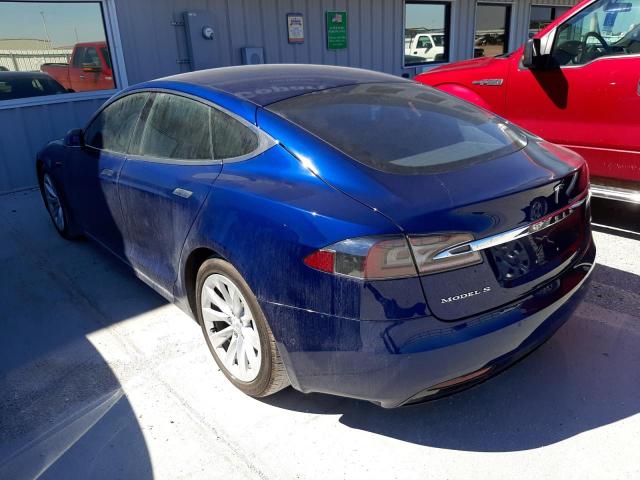 5YJSA1E26GF177377 - 2016 TESLA MODEL S Mavi foto 3