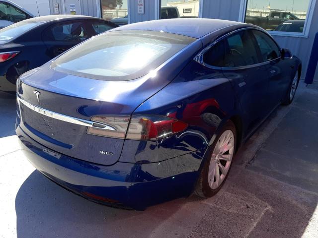 5YJSA1E26GF177377 - 2016 TESLA MODEL S Mavi foto 4