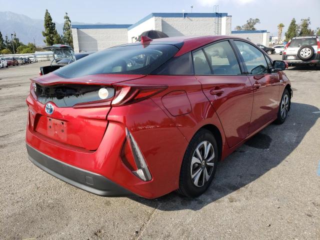 JTDKARFP5H3065158 - 2017 TOYOTA PRIUS PRIM 红色 照片 4