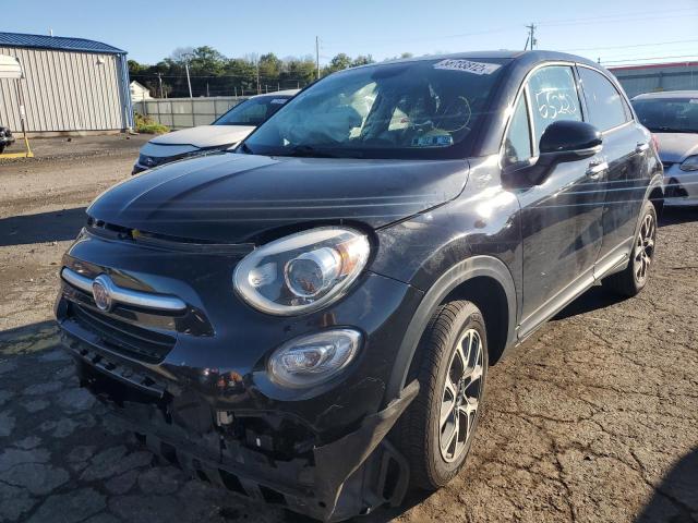 ZFBCFYCT0GP329538 - 2016 FIAT 500X TREKK BLACK photo 2