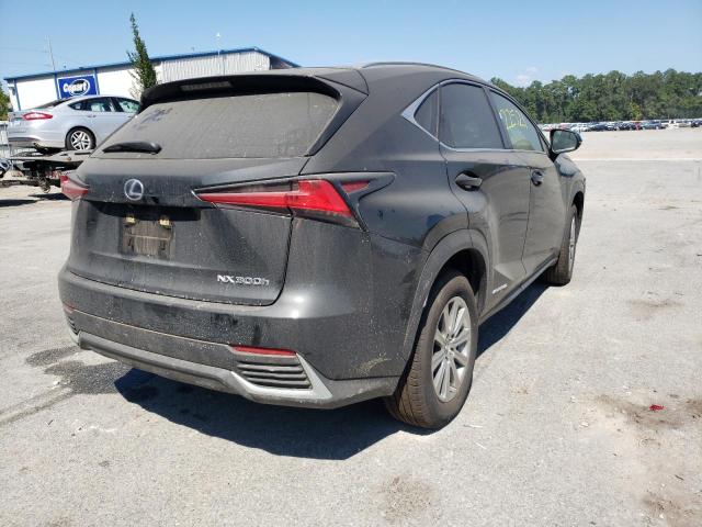 JTJDJRDZ4L5000406 - 2020 LEXUS NX 300H BLACK photo 4