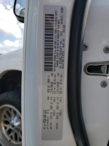 3C6UR5CL7GG101477 - 2016 RAM 2500 ST WHITE photo 10