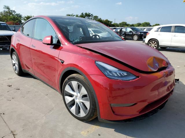 5YJYGDEE8LF009268 - 2020 TESLA MODEL Y RED photo 1