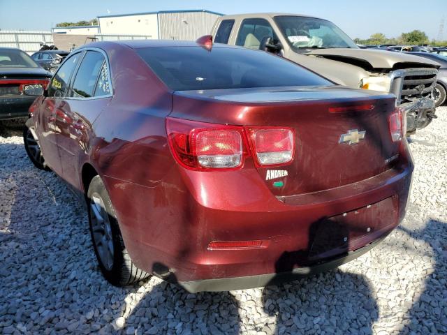 1G11C5SA0GF112599 - 2016 CHEVROLET MALIBU LIM 勃艮第红 照片 3