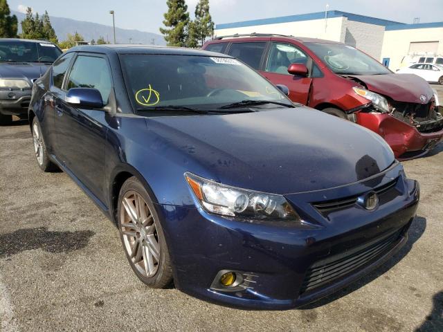 JTKJF5C75D3053377 - 2013 TOYOTA SCION TC ლურჯი ფოტო 1