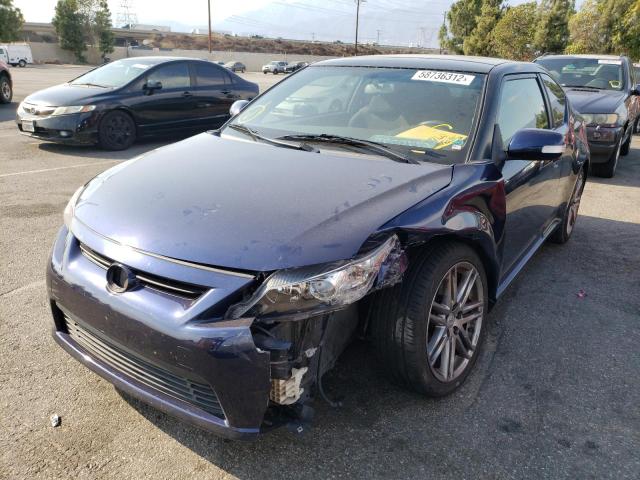 JTKJF5C75D3053377 - 2013 TOYOTA SCION TC ლურჯი ფოტო 2