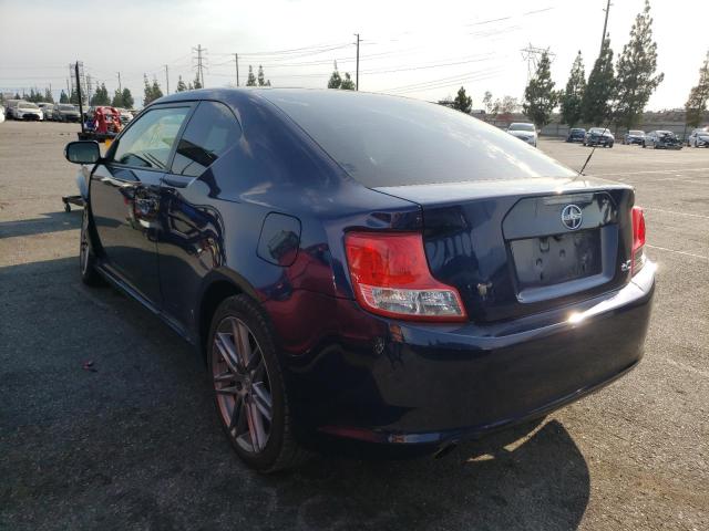 JTKJF5C75D3053377 - 2013 TOYOTA SCION TC ლურჯი ფოტო 3