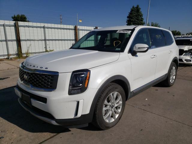 5XYP2DHC3LG069875 - 2020 KIA TELLURIDE WHITE photo 2