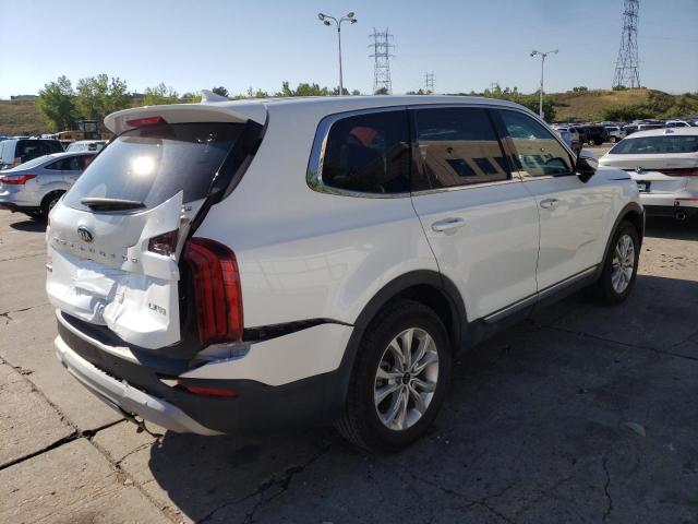 5XYP2DHC3LG069875 - 2020 KIA TELLURIDE WHITE photo 4