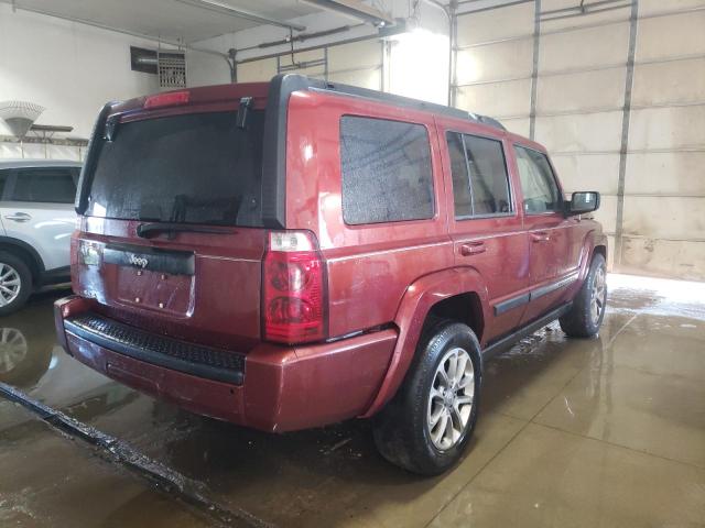 1J8HG48K77C528096 - 2007 JEEP COMMANDER BURGUNDY photo 4