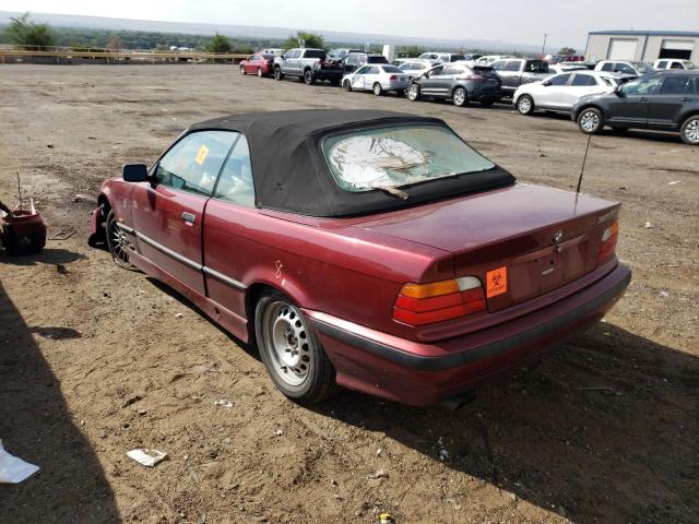 WBABJ8329WEM20799 - 1998 BMW 323IS BURGUNDY photo 3