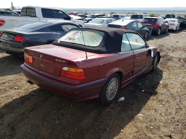 WBABJ8329WEM20799 - 1998 BMW 323IS BURGUNDY photo 4