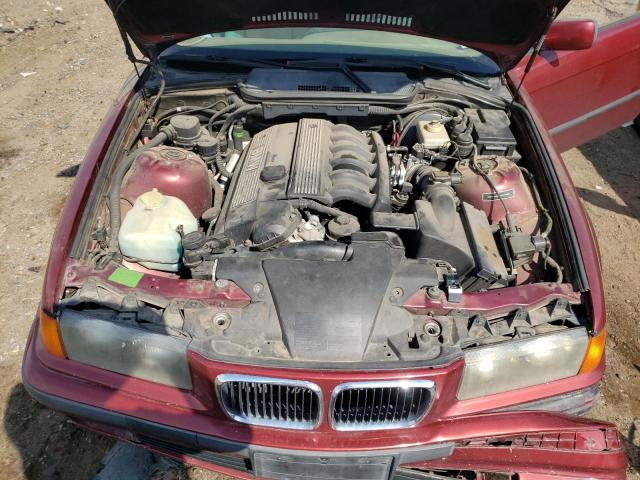 WBABJ8329WEM20799 - 1998 BMW 323IS BURGUNDY photo 7