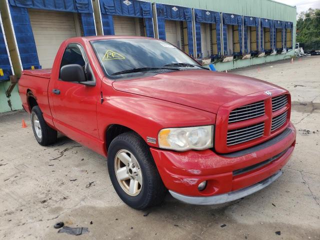 1D7HA16D33J612715 - 2003 DODGE RAM 1500 S RED photo 1