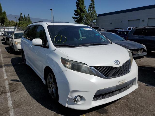 5TDXK3DC9BS111211 - 2011 TOYOTA SIENNA SPO WHITE photo 1