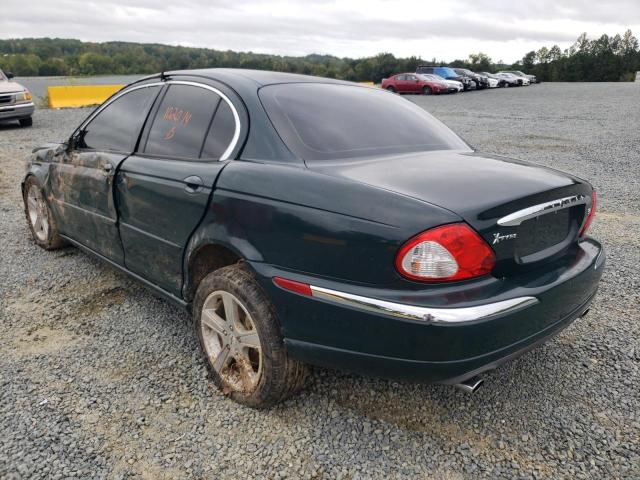 SAJEA51C02WC84971 - 2002 JAGUAR X-TYPE 3.0 GREEN photo 3