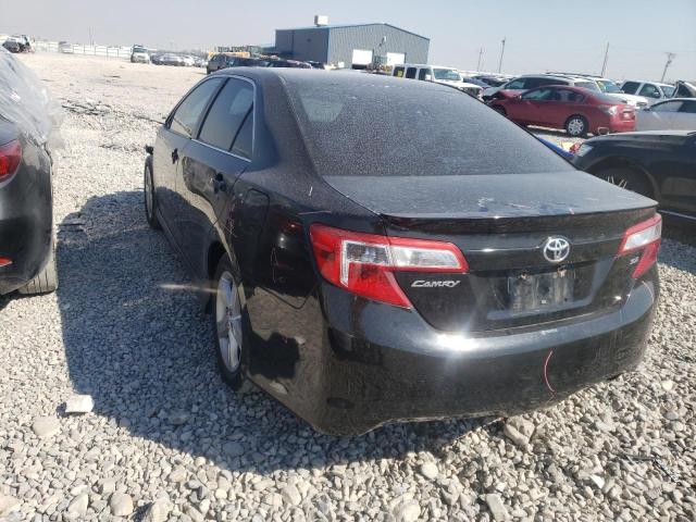 4T1BF1FKXCU158795 - 2012 TOYOTA CAMRY BASE BLACK photo 3