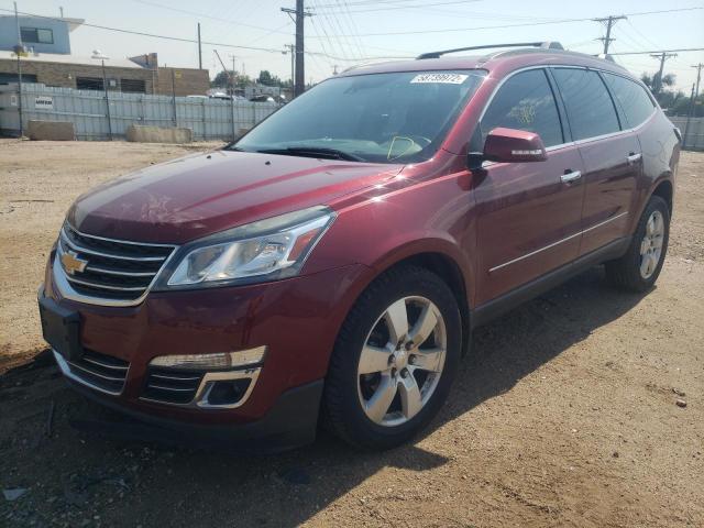 1GNKVJKD9FJ129557 - 2015 CHEVROLET TRAVERSE LTZ  photo 2