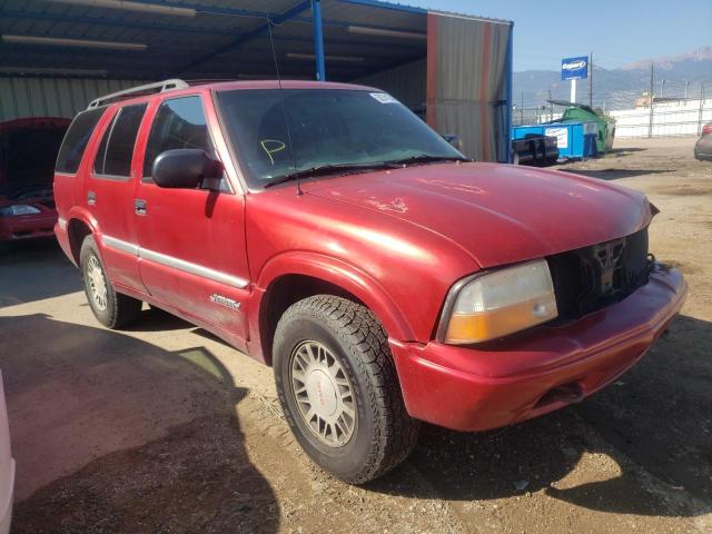 1GKDT13WXY2233256 - 2000 GMC JIMMY / EN RED photo 1