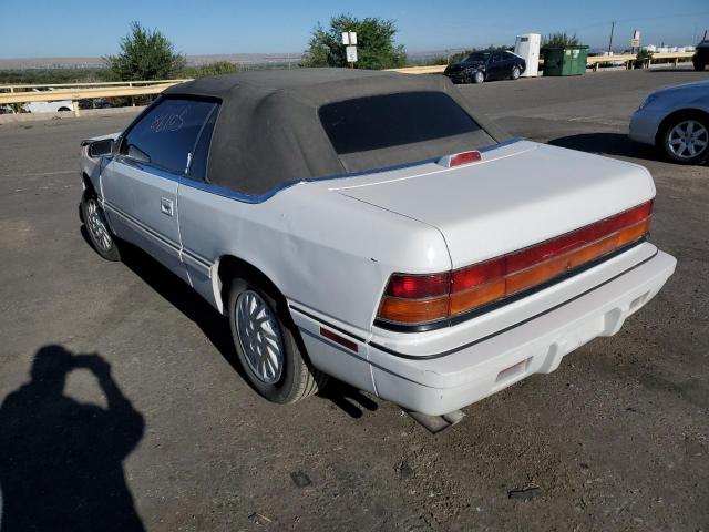 1C3EU4530RF167493 - 1994 CHRYSLER LEBARON BA WHITE photo 3