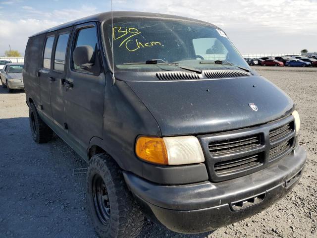 2B7JB21Y31K506386 - 2001 DODGE RAM VAN B2 BLACK photo 1