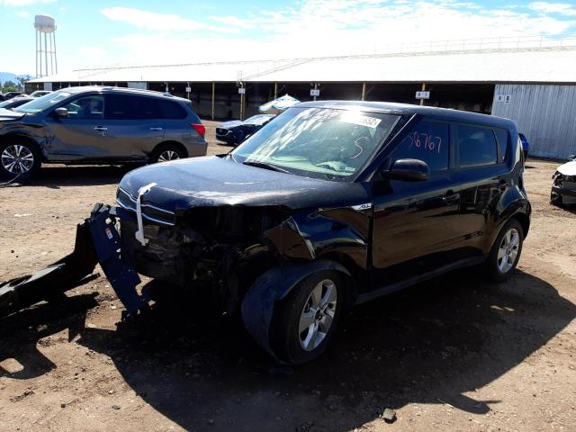 KNDJN2A26K7016263 - 2019 KIA SOUL BLACK photo 2