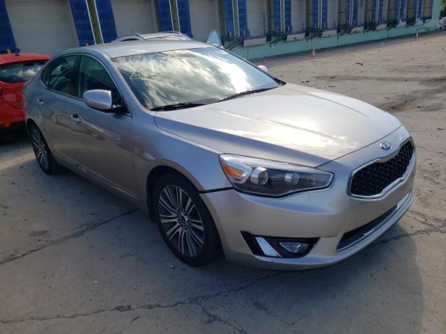 KNALN4D79E5167459 - 2014 KIA CADENZA PR SILVER photo 1