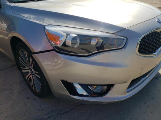 KNALN4D79E5167459 - 2014 KIA CADENZA PR SILVER photo 9