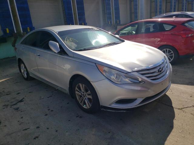 5NPEB4AC3DH637280 - 2013 HYUNDAI SONATA GLS SILVER photo 1