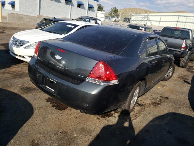 2G1WA5E35E1160905 - 2014 CHEVROLET IMPALA LIM GRAY photo 4