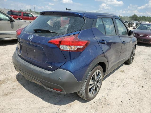 3N1CP5CV8LL505212 - 2020 NISSAN KICKS SV BLUE photo 4