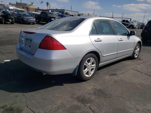 1HGCM56357A065867 - 2007 HONDA ACCORD SE BLUE photo 4