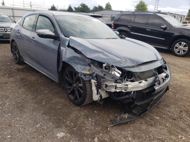 SHHFK7H45KU419243 - 2019 HONDA CIVIC SPOR BLUE photo 1