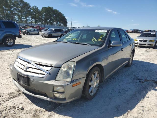 1G6DW677X50168518 - 2005 CADILLAC STS GRAY photo 2