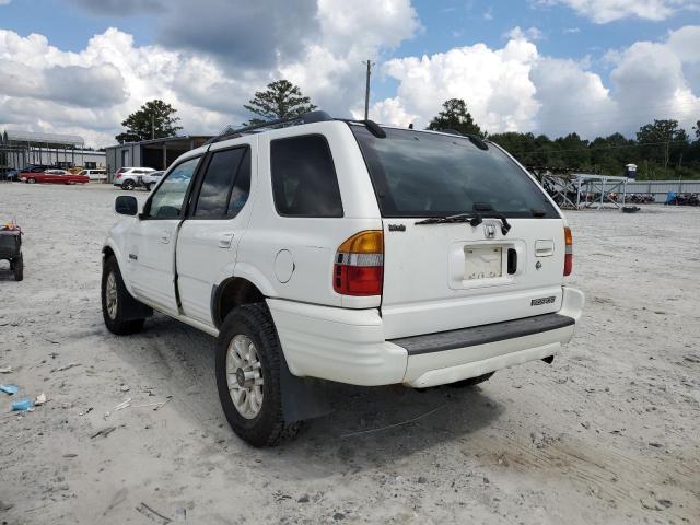 4S6CK58W1Y4409659 - 2000 HONDA PASSPORT E WHITE photo 3