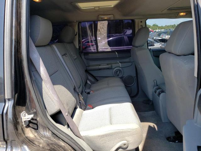 1J8HG48K37C663804 - 2007 JEEP COMMANDER შავი ფოტო 6