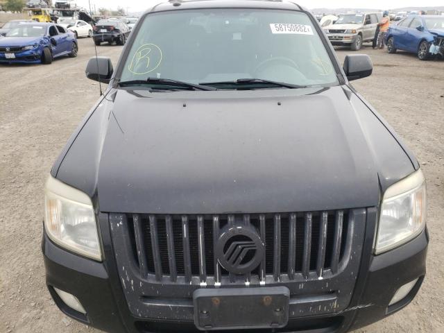 4M2CU97G49KJ01790 - 2009 MERCURY MARINER PR BLACK photo 9