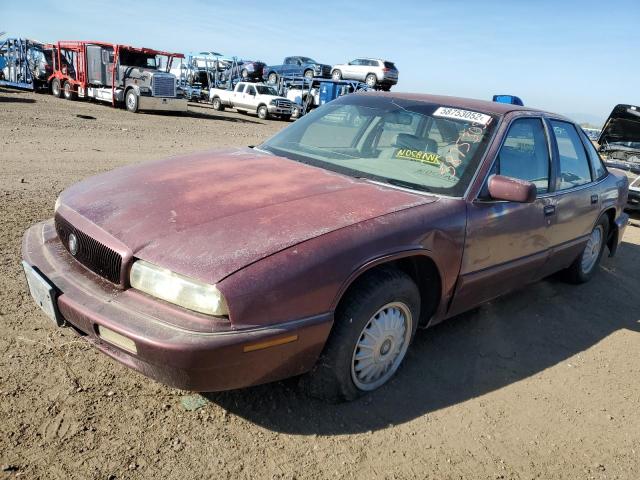 2G4WB52K9T1437936 - 1996 BUICK REGAL CUST MAROON photo 2