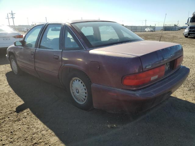 2G4WB52K9T1437936 - 1996 BUICK REGAL CUST MAROON photo 3