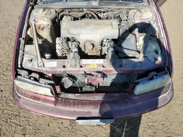 2G4WB52K9T1437936 - 1996 BUICK REGAL CUST MAROON photo 7