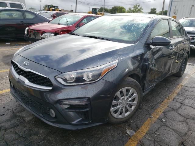 3KPF24AD0KE132862 - 2019 KIA FORTE FE CHARCOAL photo 2