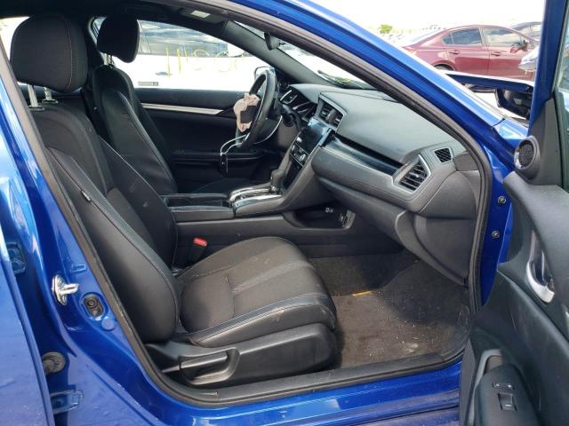2HGFC2F81KH602335 - 2019 HONDA CIVIC SPOR BLUE photo 5