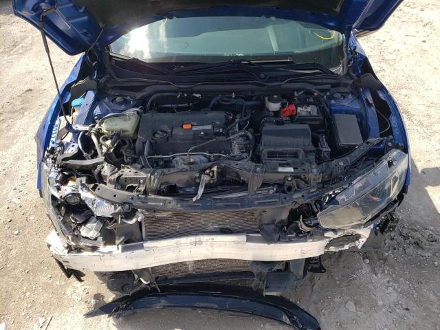 2HGFC2F81KH602335 - 2019 HONDA CIVIC SPOR BLUE photo 7