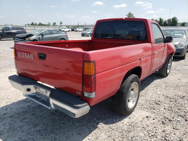 1N6SD11S1SC427883 - 1995 NISSAN TRUCK E/XE RED photo 4