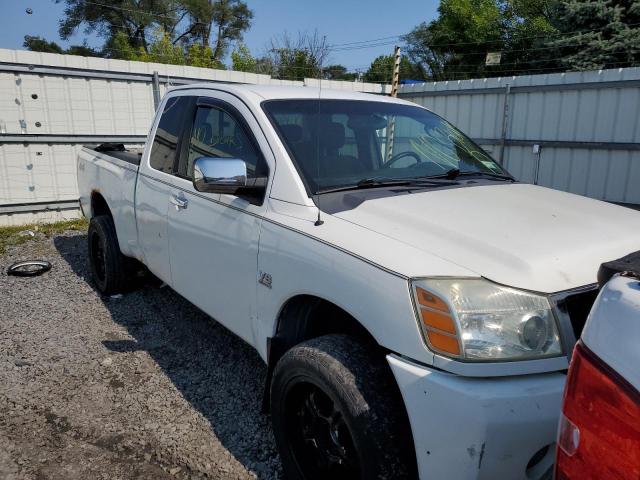 1N6AA06B74N524262 - 2004 NISSAN TITAN XE WHITE photo 9