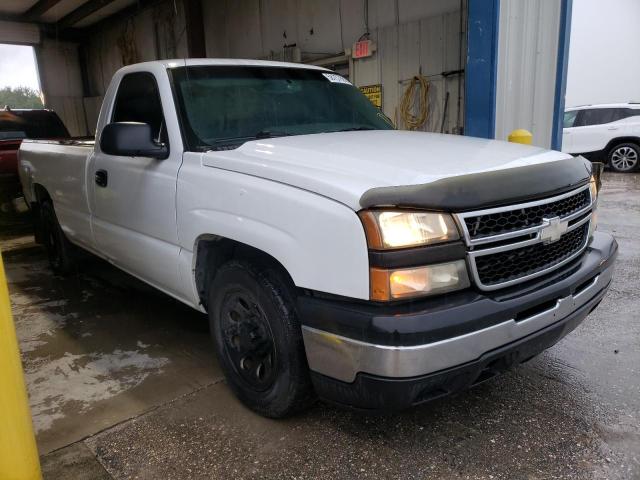 1GCEC14X66Z122327 - 2006 CHEVROLET SILVERADO WHITE photo 1