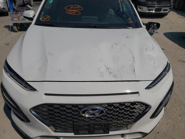 KM8K33A52MU711124 - 2021 HYUNDAI KONA LIMIT WHITE photo 7