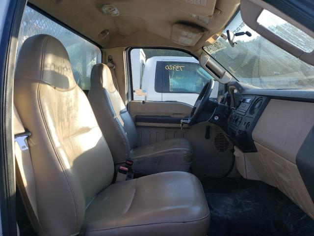 1FDWF30598EC54659 - 2008 FORD F350 SRW S WHITE photo 5